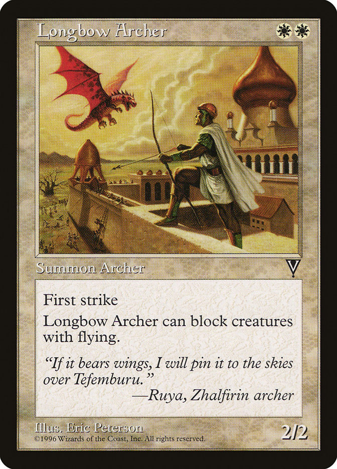 Longbow Archer - Visions (VIS)