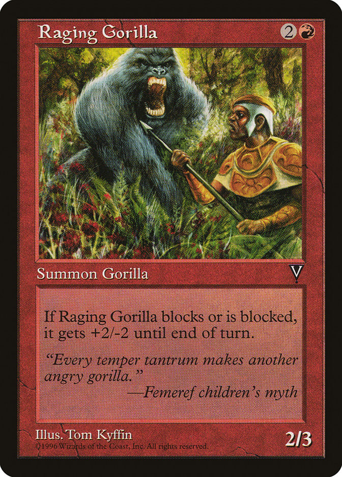 Gorila enfurecido - Visions