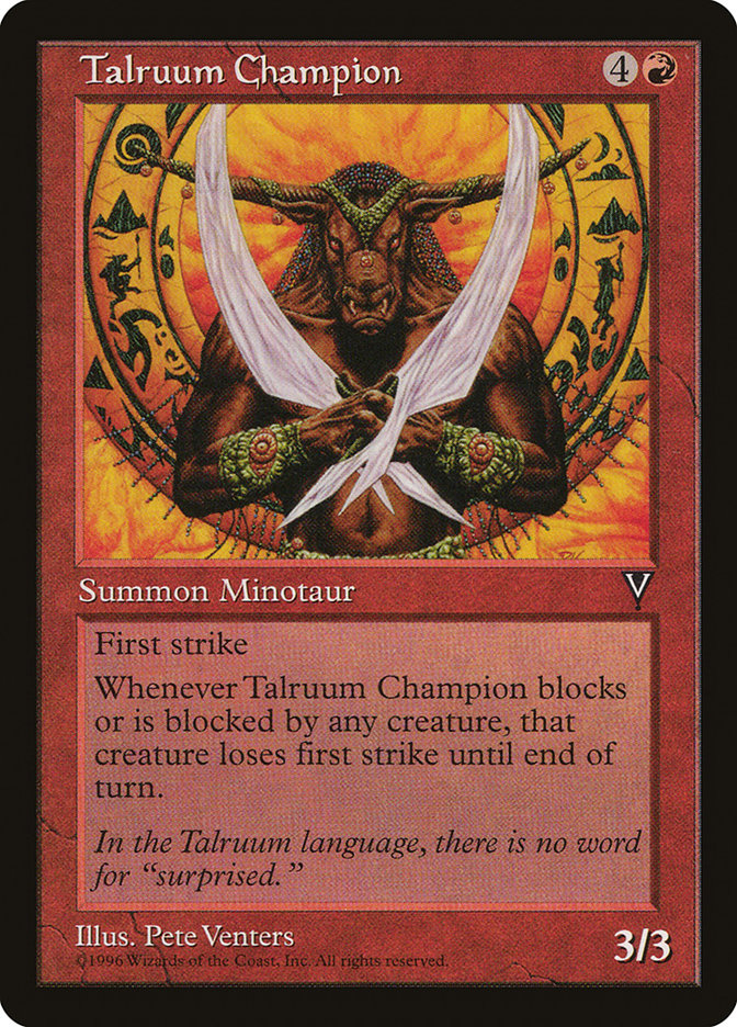Campeón de Talruum - Visions