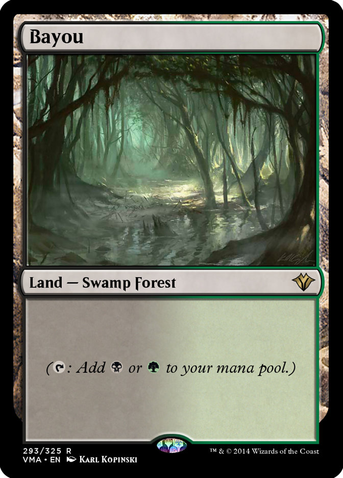 Bayou - MTG Card strategies, Decks, Similars and Where to Buy