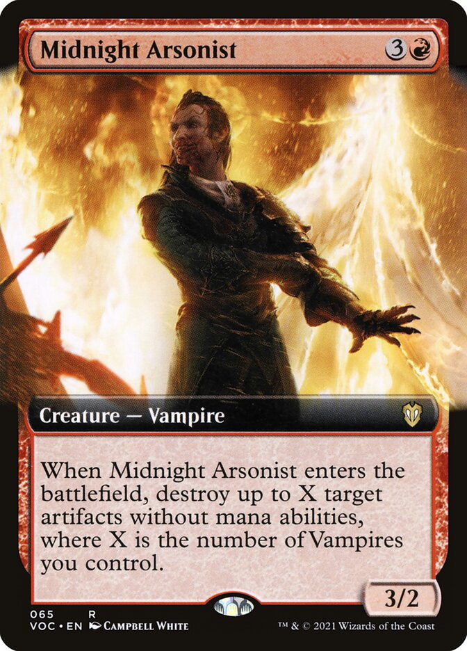 Midnight Arsonist - Crimson Vow Commander (VOC)