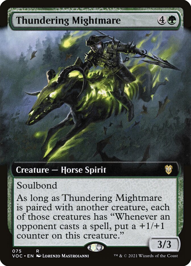 Thundering Mightmare - Crimson Vow Commander (VOC)