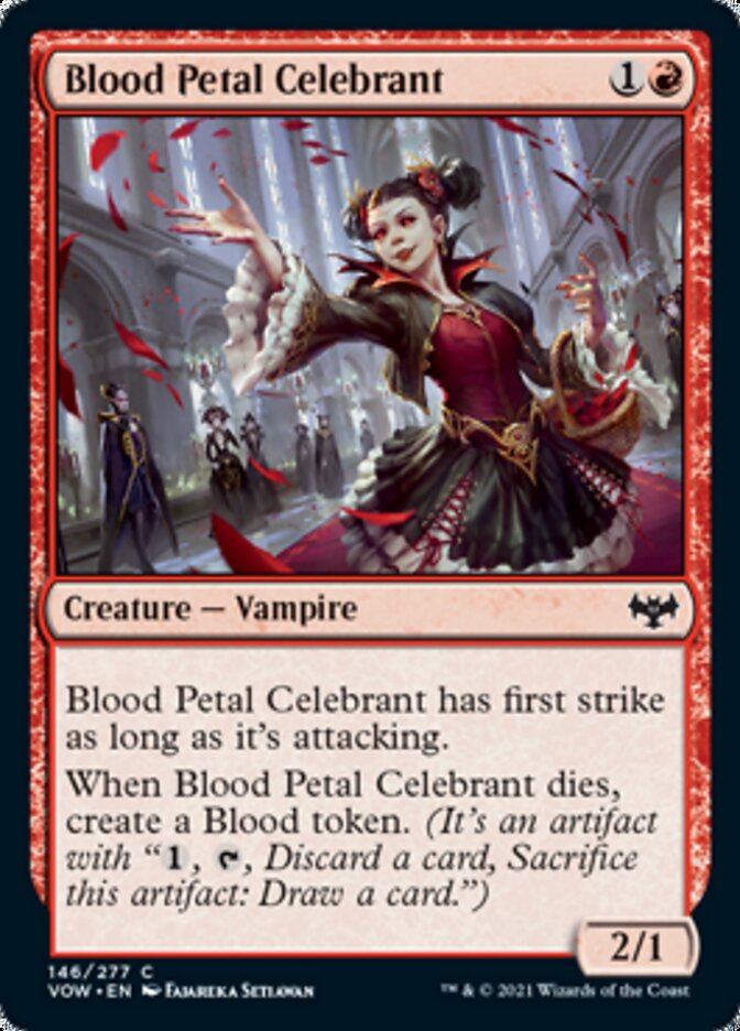 Celebrante de los pétalos de sangre - Innistrad: Crimson Vow (VOW)