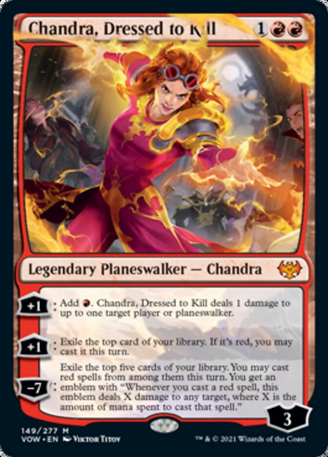 Chandra, Vestida para Matar - Innistrad: Crimson Vow (VOW)