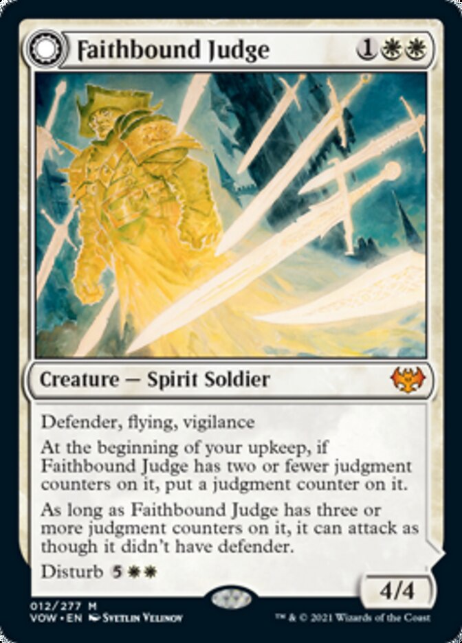 Faithbound Judge // Sinner's Judgment - Innistrad: Crimson Vow (VOW)