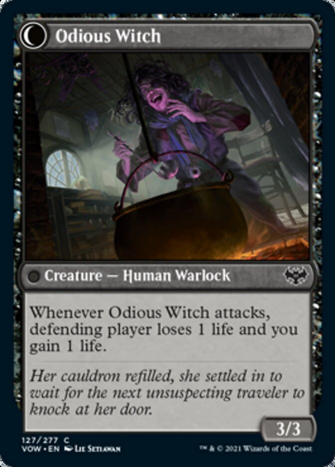 Ragged Recluse // Odious Witch - Innistrad: Crimson Vow (VOW)