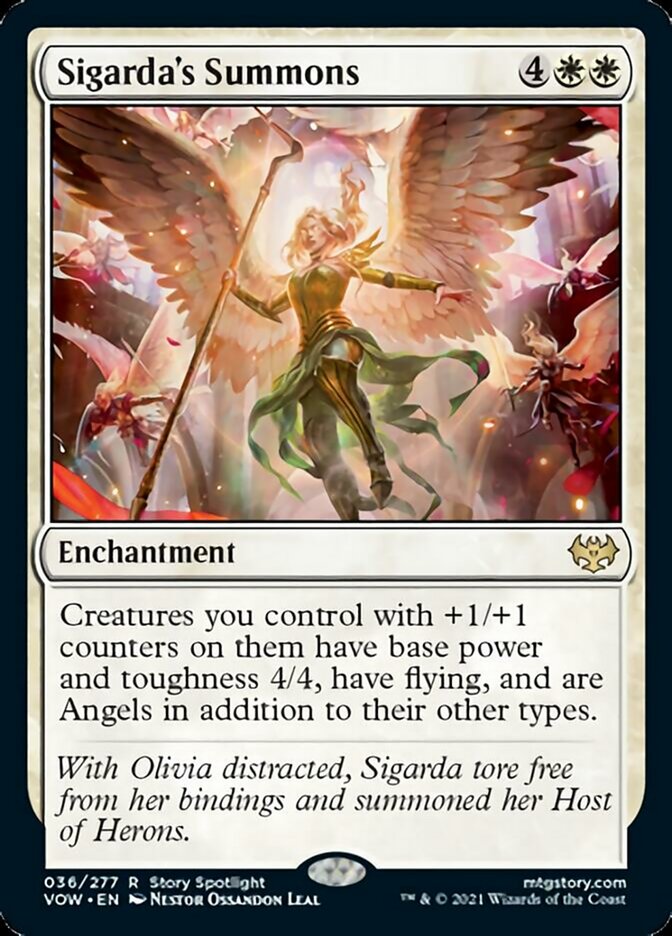 Sigarda's Summons - Innistrad: Crimson Vow (VOW)