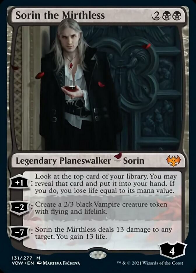 Sorin the Mirthless - Innistrad: Crimson Vow (VOW)