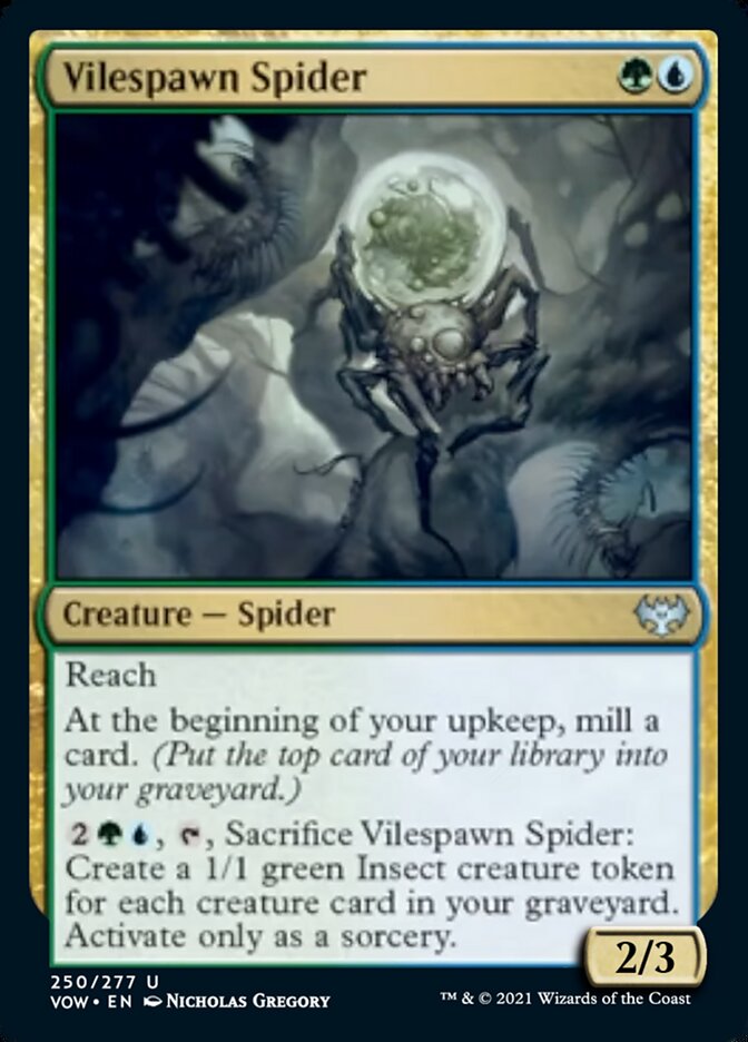 Vilespawn Spider - Innistrad: Crimson Vow (VOW)
