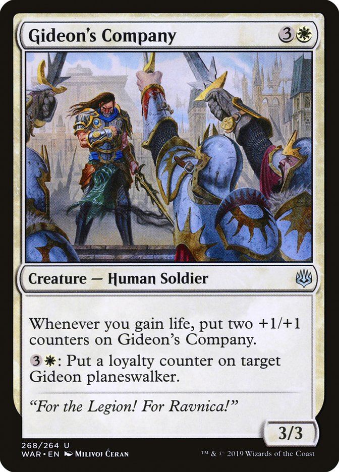 Gideon's Company - War of the Spark