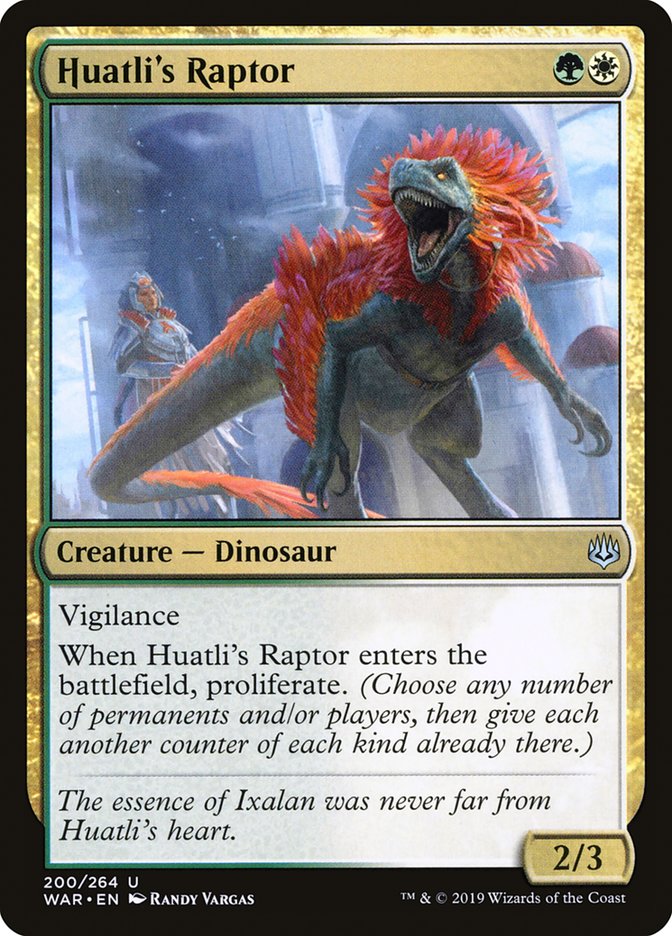 Raptor de Huatli - War of the Spark