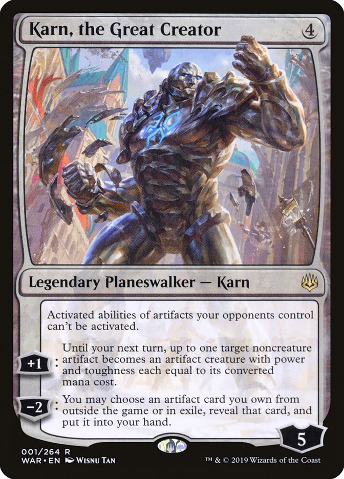 Karn, the Great Creator - War of the Spark (WAR)