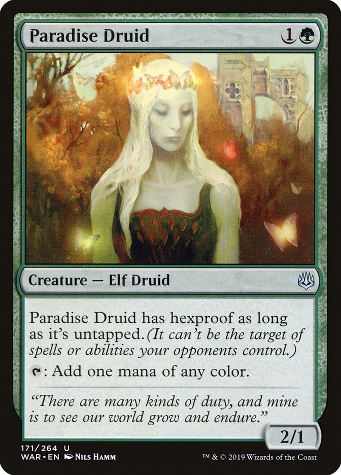 Paradise Druid - War of the Spark (WAR)