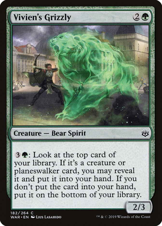 Vivien's Grizzly - War of the Spark