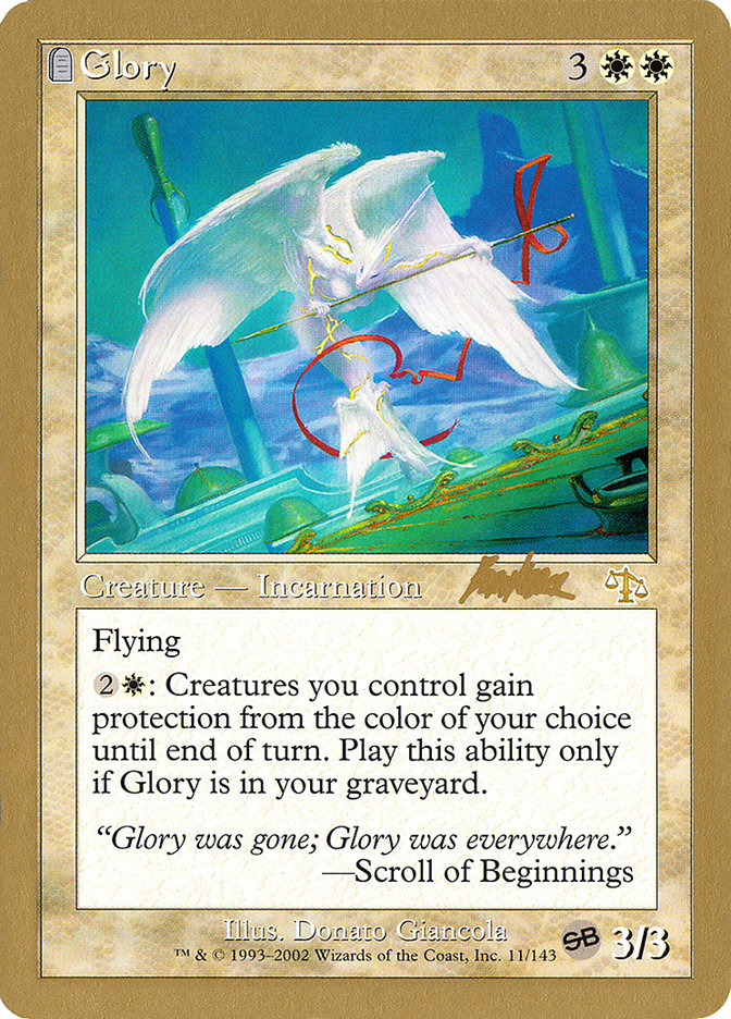 Glory - MTG Card versions