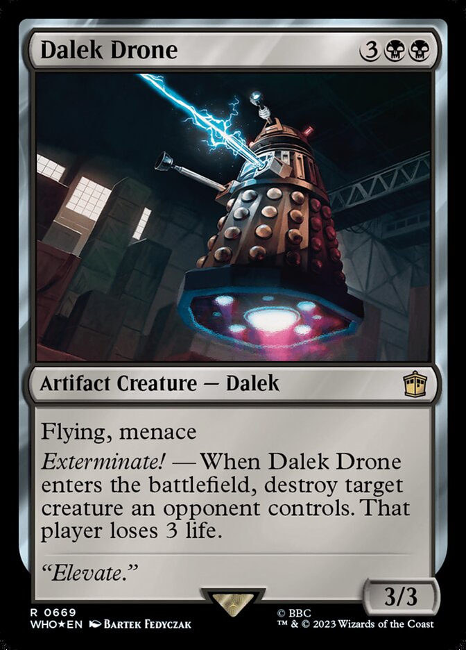 Dalek Drone - Doctor Who (WHO)