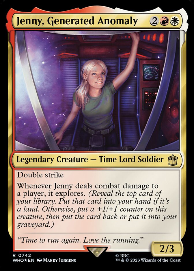 Jenny, Generated Anomaly - Doctor Who (WHO)
