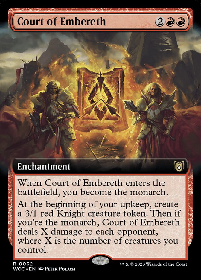 Court of Embereth - Wilds of Eldraine Commander (WOC)