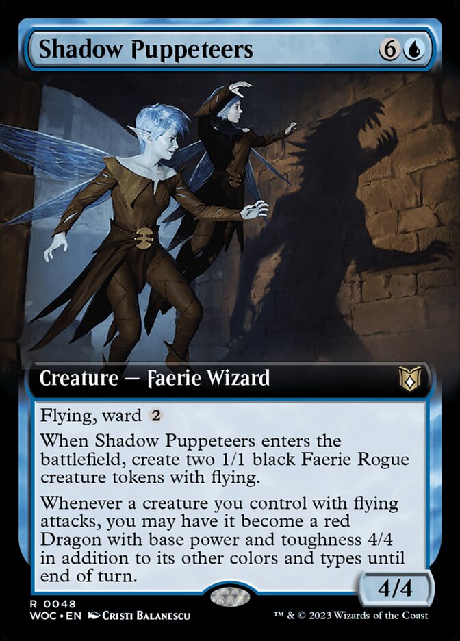 Shadow Puppeteers - Wilds of Eldraine Commander (WOC)