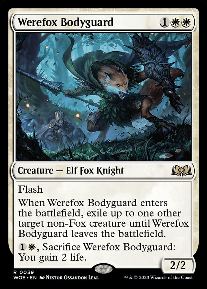 Werefox Bodyguard - Wilds of Eldraine (WOE)