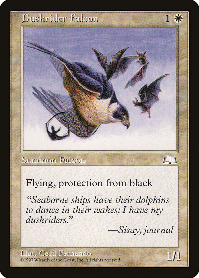 Duskrider Falcon - Weatherlight