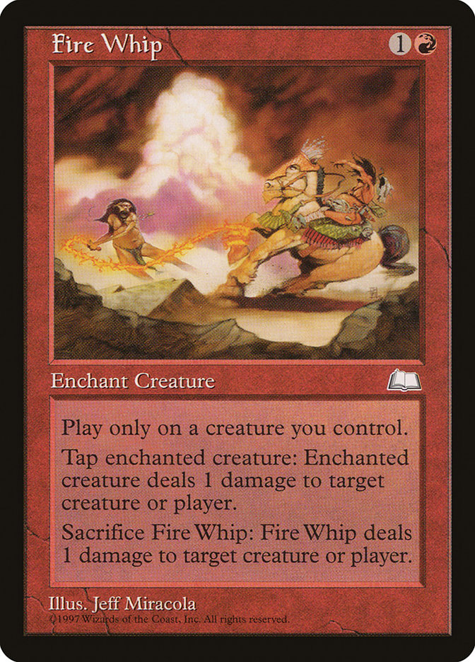 Fire Whip - Weatherlight (WTH)