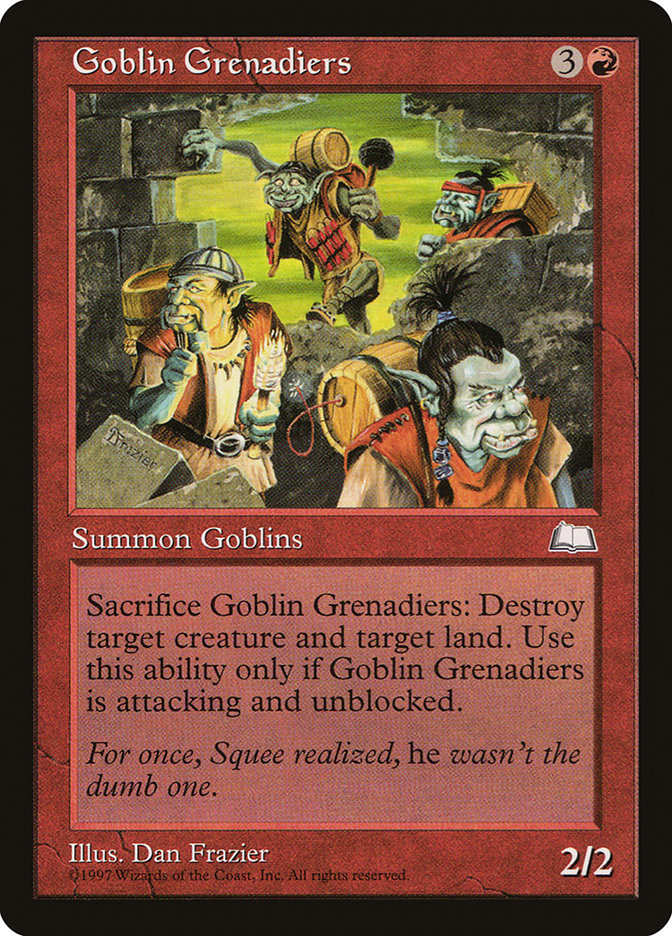 Goblin Grenadiers - Weatherlight