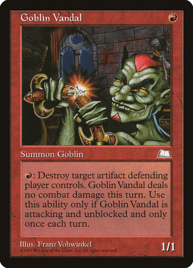 Goblin Vandal - Weatherlight (WTH)