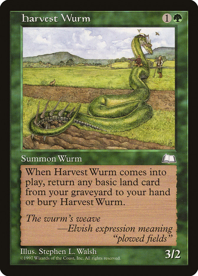 Harvest Wurm - Weatherlight (WTH)
