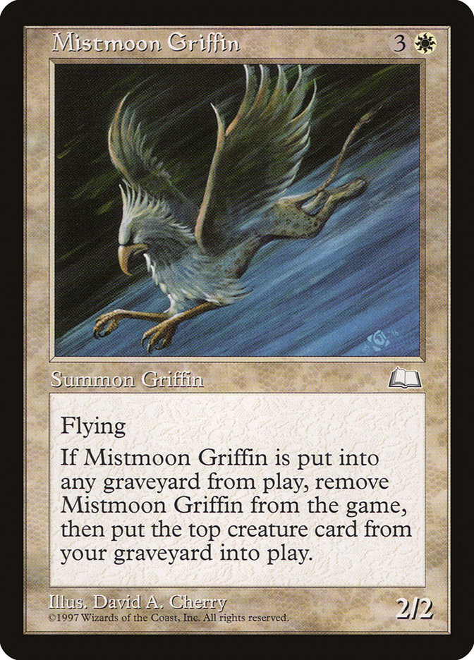 Mistmoon Griffin - Weatherlight (WTH)