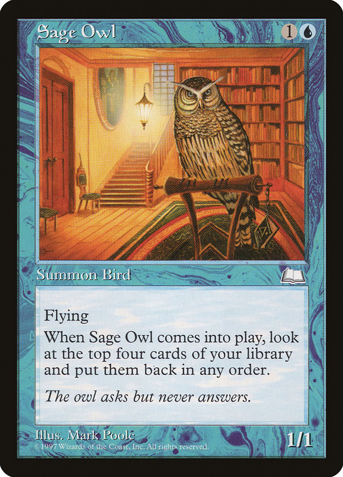 Sage Owl - Weatherlight (WTH)