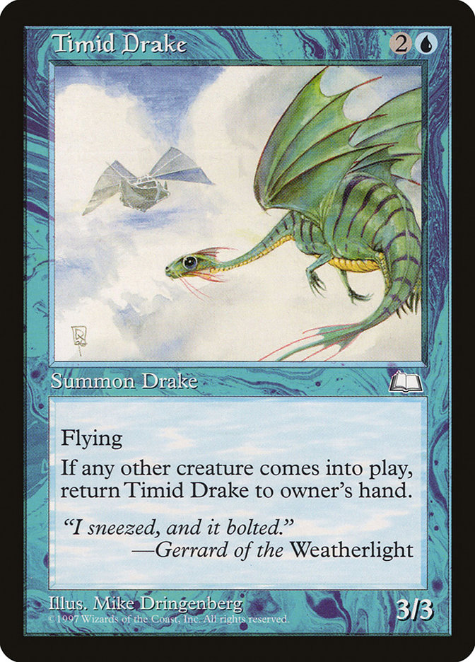 Dragonete Tímido - Weatherlight (WTH)