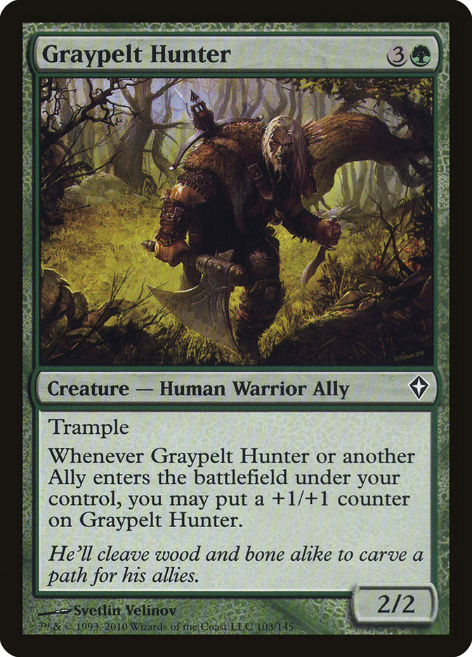 Graypelt Hunter - Worldwake (WWK)