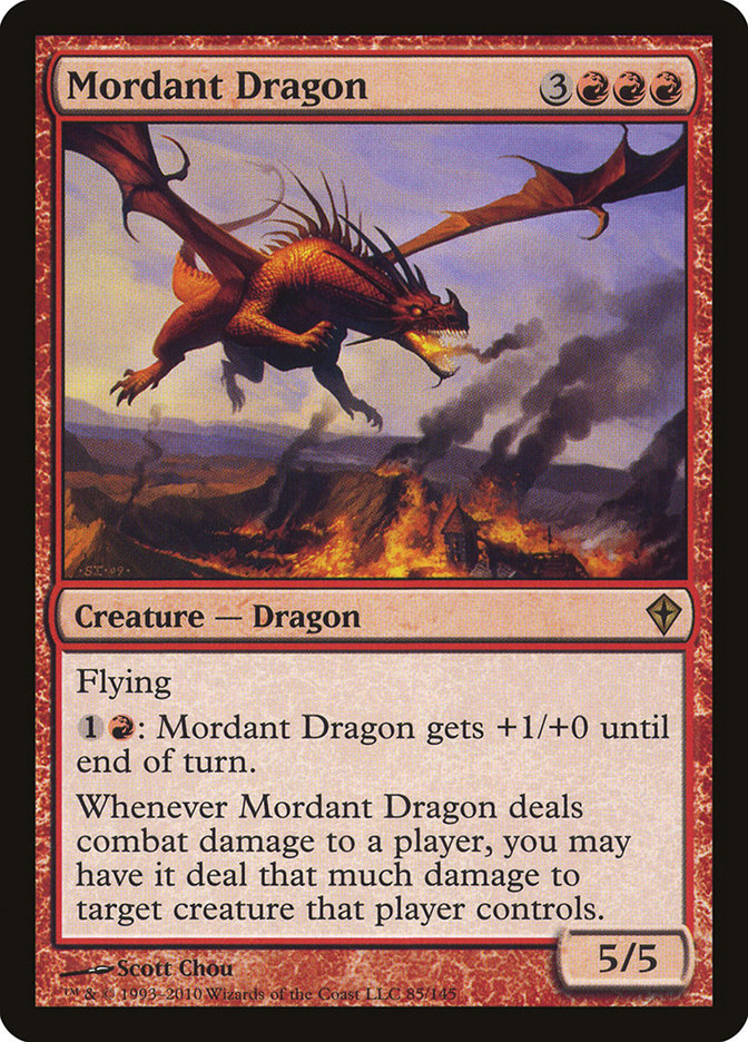 Mordant Dragon - Worldwake (WWK)