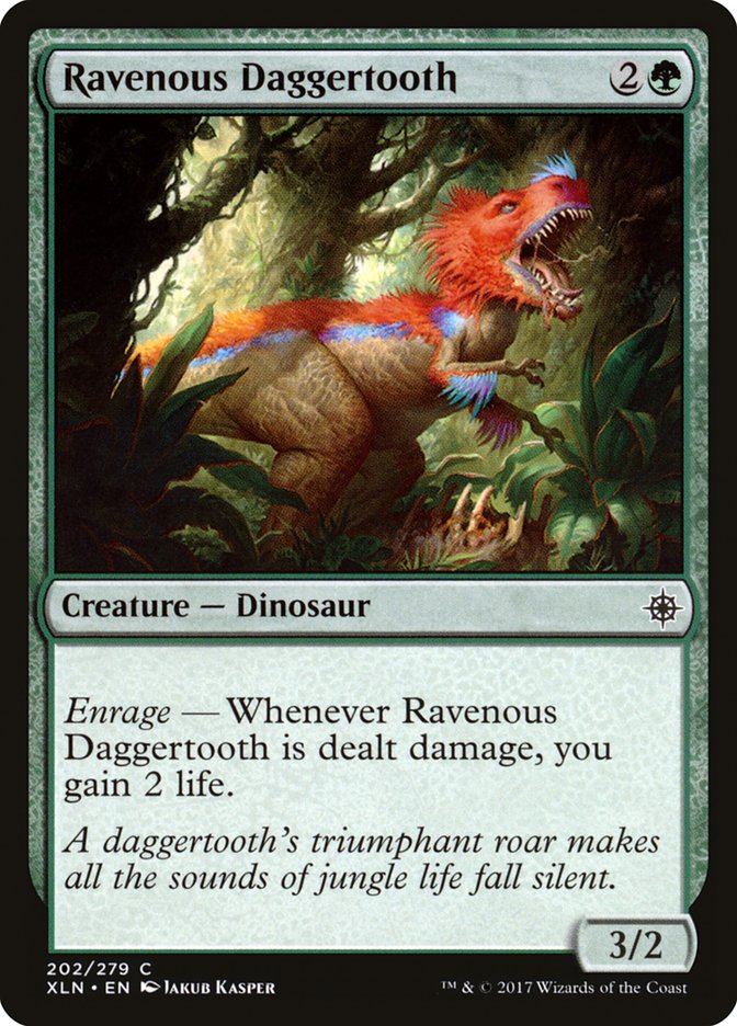 Ravenous Daggertooth - Ixalan