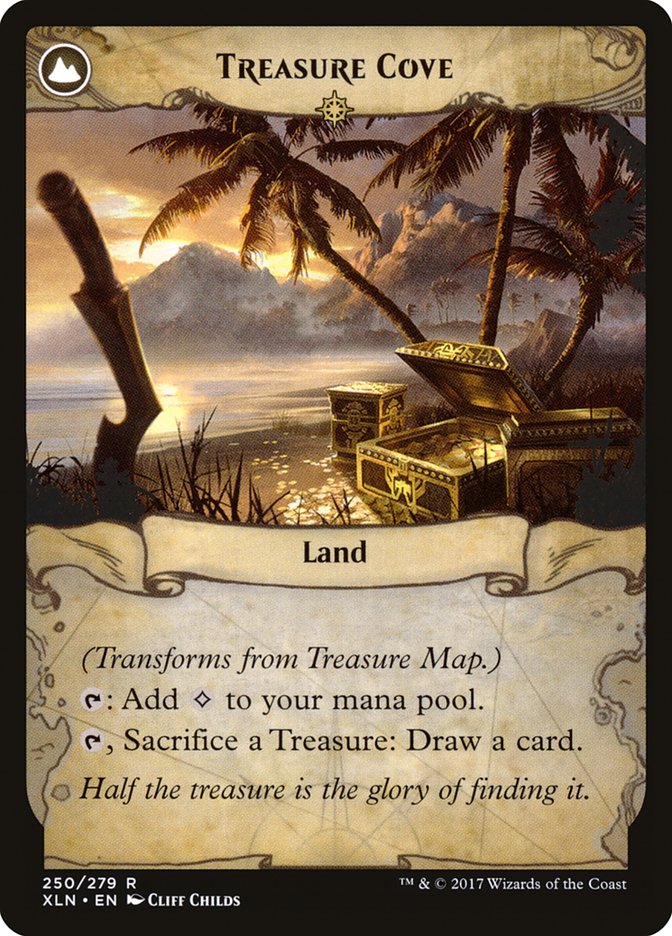 Treasure Map // Treasure Cove - Ixalan (XLN)