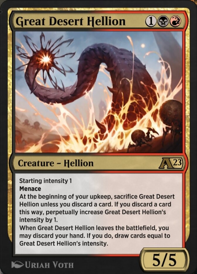 Great Desert Hellion - Alchemy: The Brothers' War