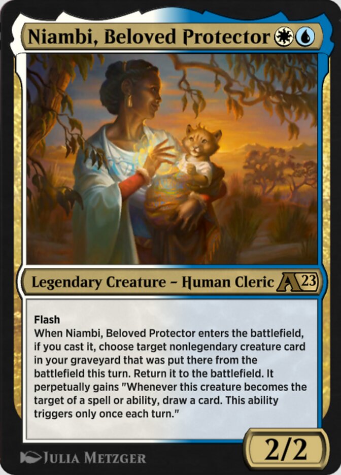 Niambi, Beloved Protector - Alchemy: Dominaria