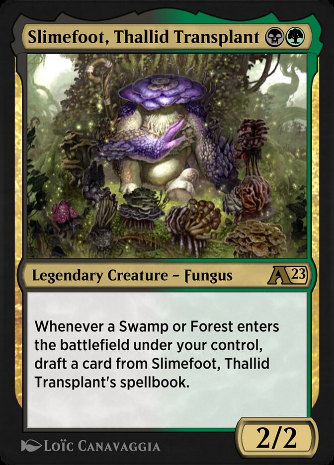 Slimefoot, Thallid Transplant - Alchemy: Dominaria