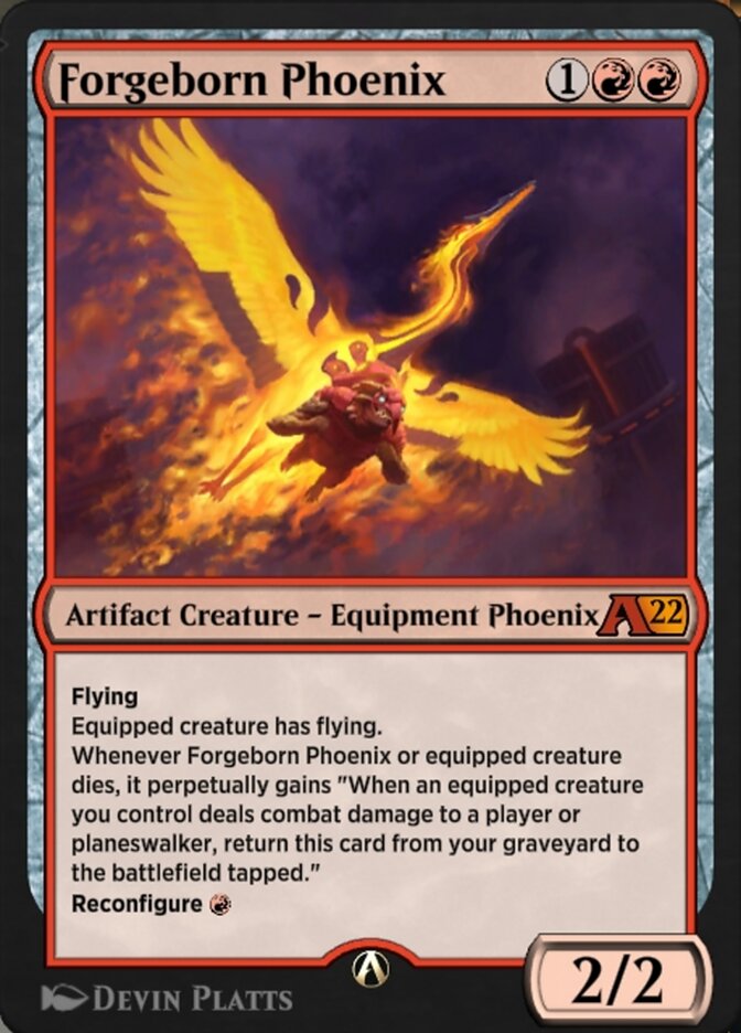 Forgeborn Phoenix - Alchemy: Kamigawa