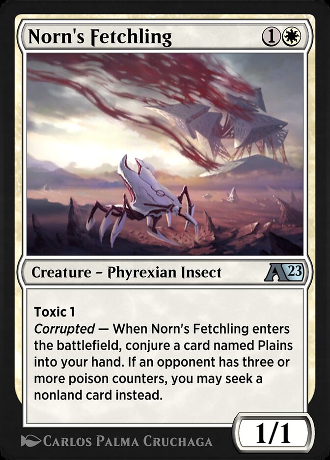 Norn's Fetchling - MTG Card versions