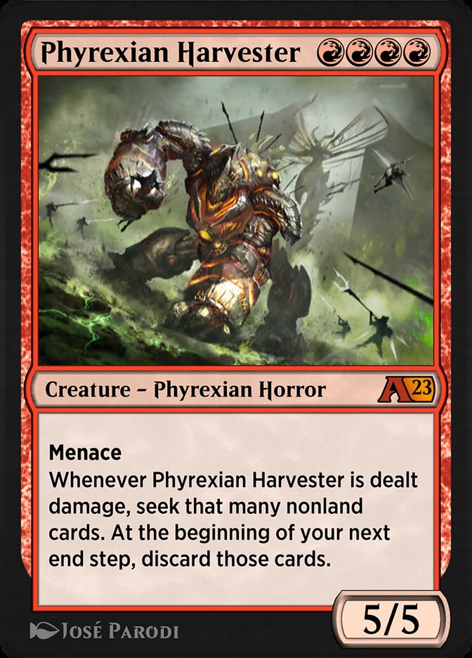 Phyrexian Harvester - Alchemy: Phyrexia