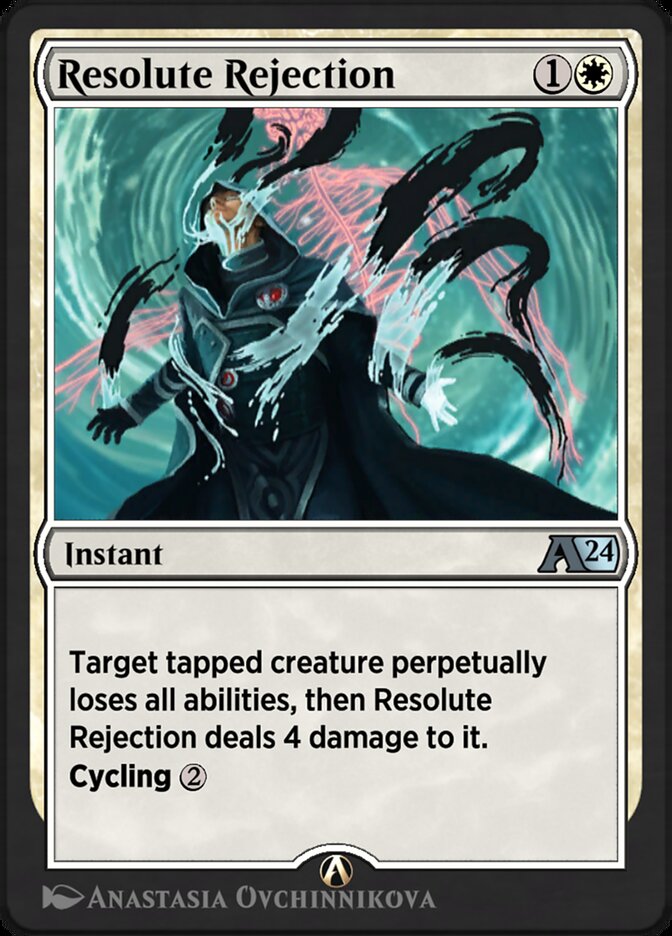 Resolute Rejection - MTG Card versions