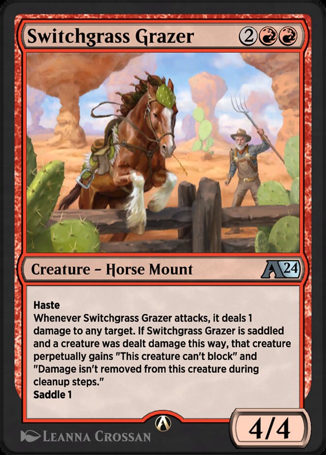 Switchgrass Grazer - Alchemy: Outlaws of Thunder Junction