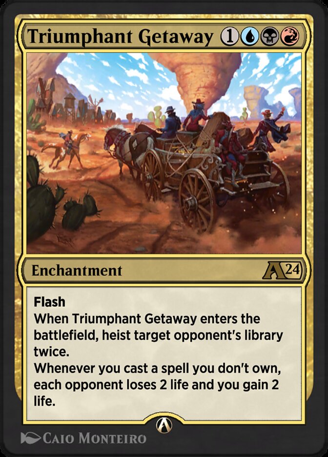 Triumphant Getaway - Alchemy: Outlaws of Thunder Junction