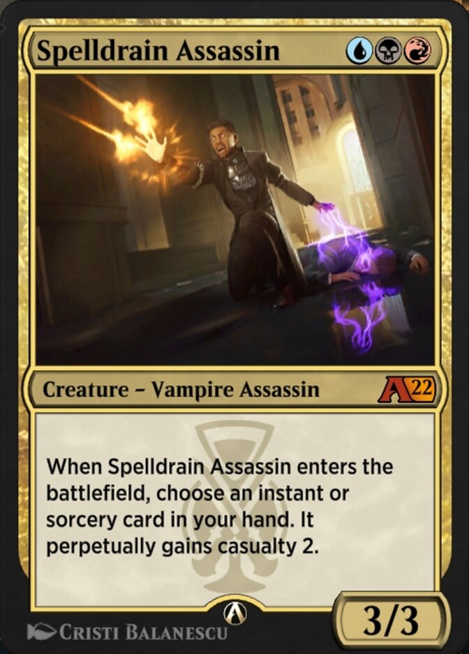Spelldrain Assassin - Alchemy: New Capenna