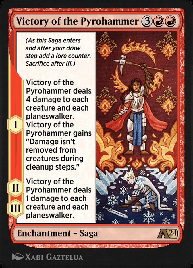 Victory of the Pyrohammer - Alchemy: Wilds of Eldraine