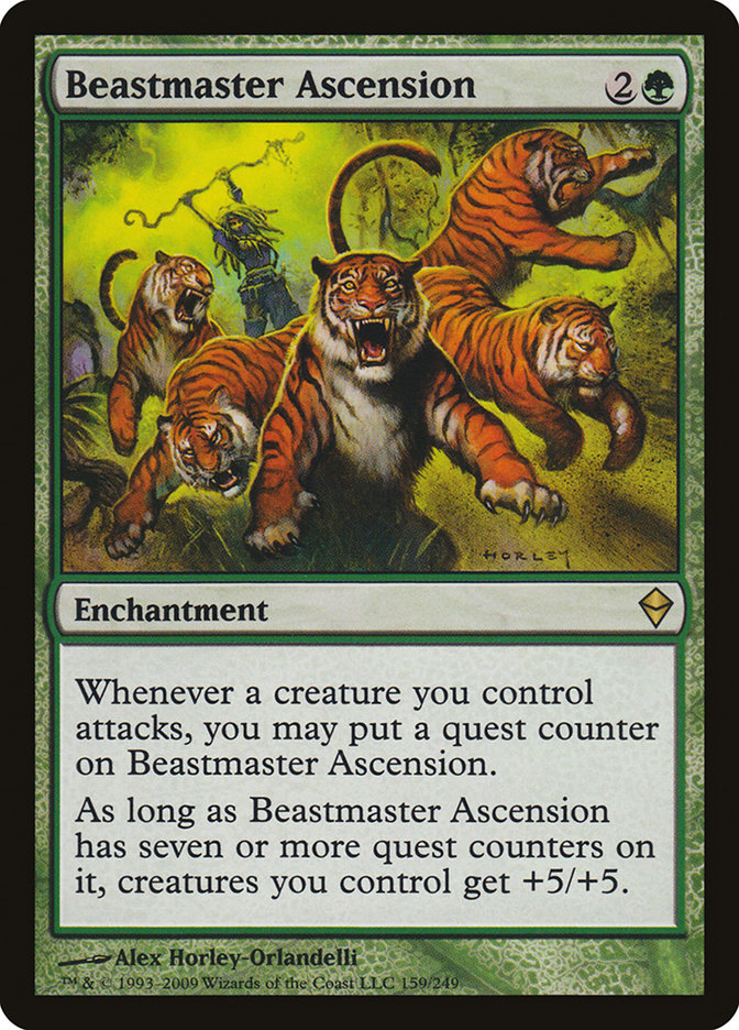Beastmaster Ascension - Zendikar (ZEN)