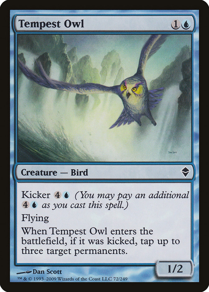 Tempest Owl - Zendikar