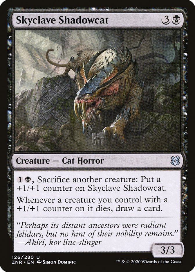 Skyclave Shadowcat - Zendikar Rising